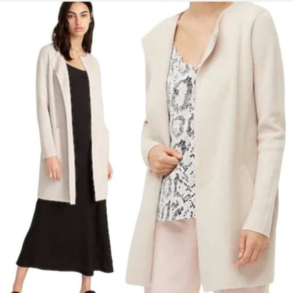 J. Crew Factory Vanessa sweater cardigan blazer cotton oversized minimalist